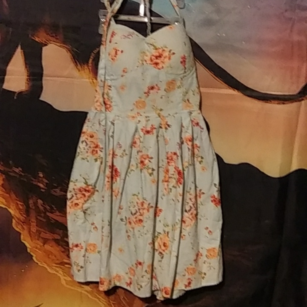 No Boundaries Floral Dress